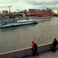 Рыбалка в центре столицы. :: Татьяна Помогалова Рыбалка в центре столицы. :: Татьяна Помогалова
