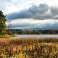 Осенний пейзаж. :: Милешкин Владимир Алексеевич Осенний пейзаж. :: Милешкин Владимир Алексеевич