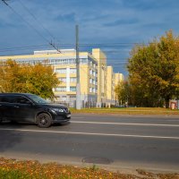 Осенняя улица :: Александр Синдерёв