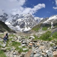 Тяжелый путь к леднику. :: Марина Виноградова