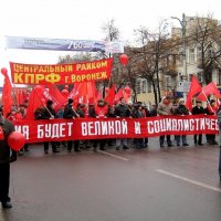 7 ноября 2009 г. Демонстрация на Проспекте Революции :: Татьяна Машошина