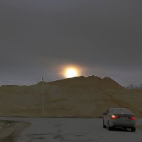 Дорога  в конце  марта,  в  7  утра :: Фотогруппа Весна