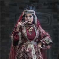 Актриса з. а. Санкт-Петербурга Наталья Парашкина в роли Ханумы. :: Александр Максимов