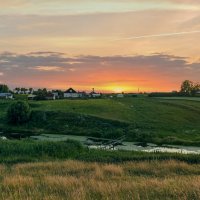 Закат в Новгородовке :: Александр Тулупов
