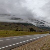 По дороге с облаками. Карачаево-Черкесия. :: Дина Евсеева