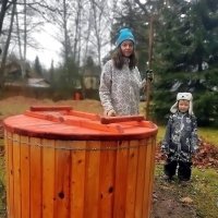 Дачная жизнь в ноябре. :: Ольга Довженко Дачная жизнь в ноябре. :: Ольга Довженко