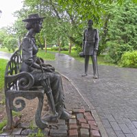 «Встреча с незнакомкой» :: ИРЭН@ .