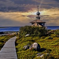 Соловки.  Заяцкий остров.Церковь Андрея Первозванного. :: Тамара Бучарская