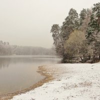 Пляж под снегом :: Андрей Снегерёв
