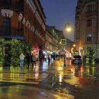 Новогодняя Малая бронная ( январь 2025) :: Евгений Седов Новогодняя Малая бронная ( январь 2025) :: Евгений Седов