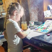 Я не художник, я только учусь. :: Варвара