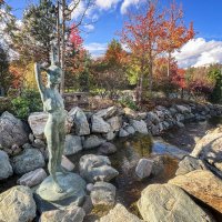 Краснодар. Парк Галицкого. Скульптура "Утро" в Японском саду :: Galina 