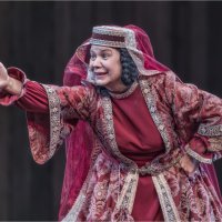 Актриса з. а. Санкт-Петербурга Наталья Парашкина в роли Ханумы. :: Александр Максимов