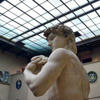 Красивая голова Давида с копной кудрявых волос. :: Татьяна Помогалова