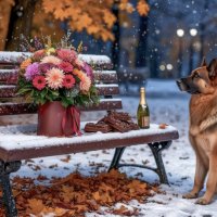 Встреча  ... Осени  с  Зимой ... :: Ravile 