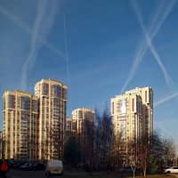 Небо над городом :: Galina Solovova