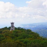 Башня на г.АХУН :: Наталия Григорьева