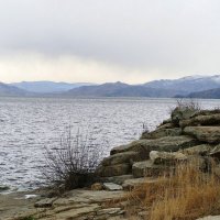 Бухтарминское водохранилище . ноябрь 2025 год . :: Мила Бовкун