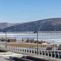 Набережная и Амур :: Виктор Иванович Чернюк