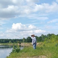 Рыбак. :: Сергей Рожков