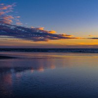 Закат на Атлантическом берегу :: Георгий А Закат на Атлантическом берегу :: Георгий А