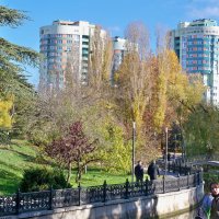 Осенний парк  Гагарина :: Валентин Семчишин