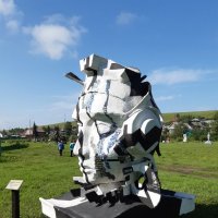 Парк бетонных скульптур в городе Свирске Иркутской области :: Галина Минчук