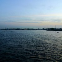 Питер. Вечер. Панорама (слева-направо) внизу в описании... :: Игорь Тельцов