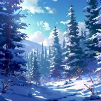 Зимний лес :: Alisia La DEMA