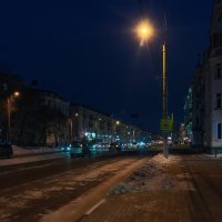 Утро на проспекте Ленина :: Виктор Иванович Чернюк