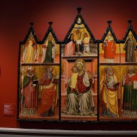 Полиптих «Мадонна с младенцем и святыми. Распятие» :: Татьяна Помогалова