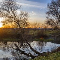 Вечер на боголюбовском лугу :: Сергей Цветков