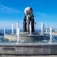 Адлер. Имеретинская (Олимпийская) набережная :: Нина Бутко Адлер. Имеретинская (Олимпийская) набережная :: Нина Бутко