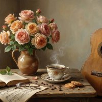 Натюрморт с гитарой! :: Valentin Bondarenko