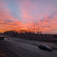 На город наступает вечер... :: Андрей Хлопонин