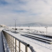 Набережная и Амур :: Виктор Иванович Чернюк