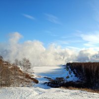 Залив парит, замерзает... 30° :: Ирина *