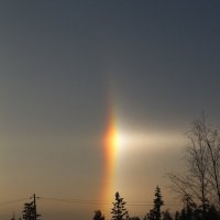 Зимнее гало :: Ольга Зимнее гало :: Ольга