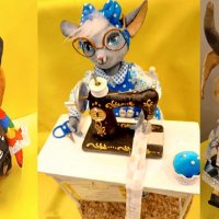 Экспонаты выставки «Текстильный зверопарк» :: Любовь Сахарова