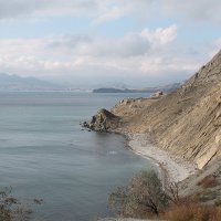 Вид с Орджоникидзе на Коктебель :: Ирина 