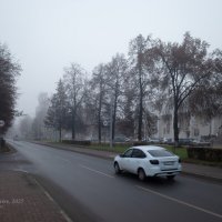 Дорога в туман :: Александр Синдерёв