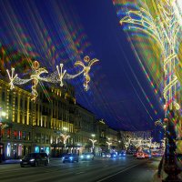 Новогодний Невский проспект :: ВЛАДИМИР 