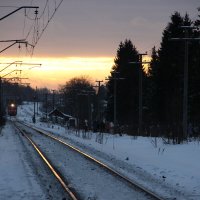 Последняя электричка :: Сергей Панасюк