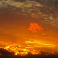 .. оторвавшийся от солнца на закате протуберанец..... :: galalog galalog