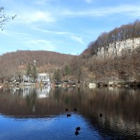 Голубое озеро. :: Александр Николаев