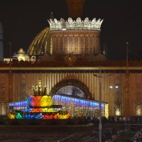 Каменный цветок. Зимний фонтан. Москва. :: Наталья Вязигина