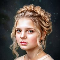 Плетёное золото волос. :: Оксана Федосова