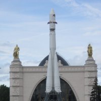 Москва. ВДНХ. Павильон "Космос" :: Дмитрий Никитин