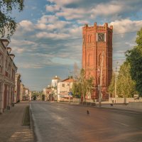 По тихим улицам гуляло лето. :: Николай 