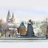 Москва. Площадь Революции. :: В и т а л и й .... Л а б з о'в Москва. Площадь Революции. :: В и т а л и й .... Л а б з о'в